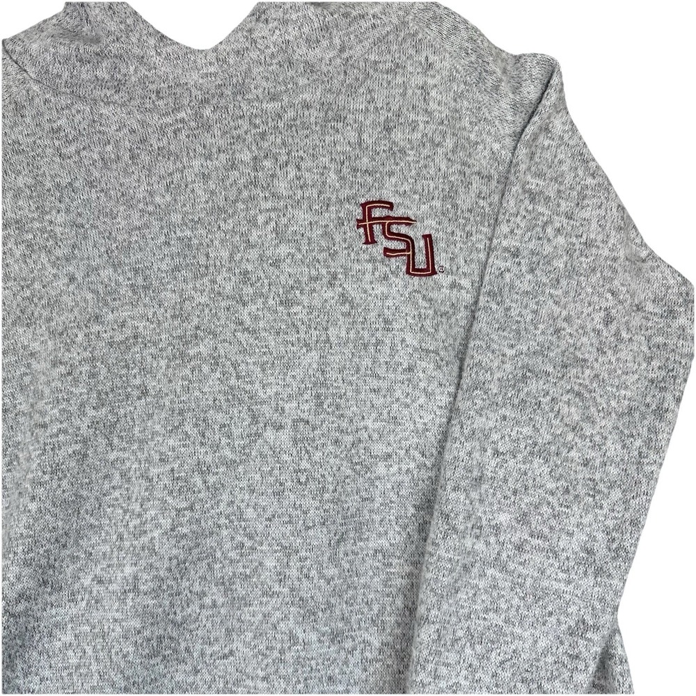 Florida State University Seminoles Hoodie Womens M Pullover Ribbed FSU Sweater - Picture 7 of 10